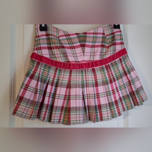 Miss atitude y2k girls pleated skirt size 10 barbiecore gypsy collegiate preppy - Picture 2 of 5